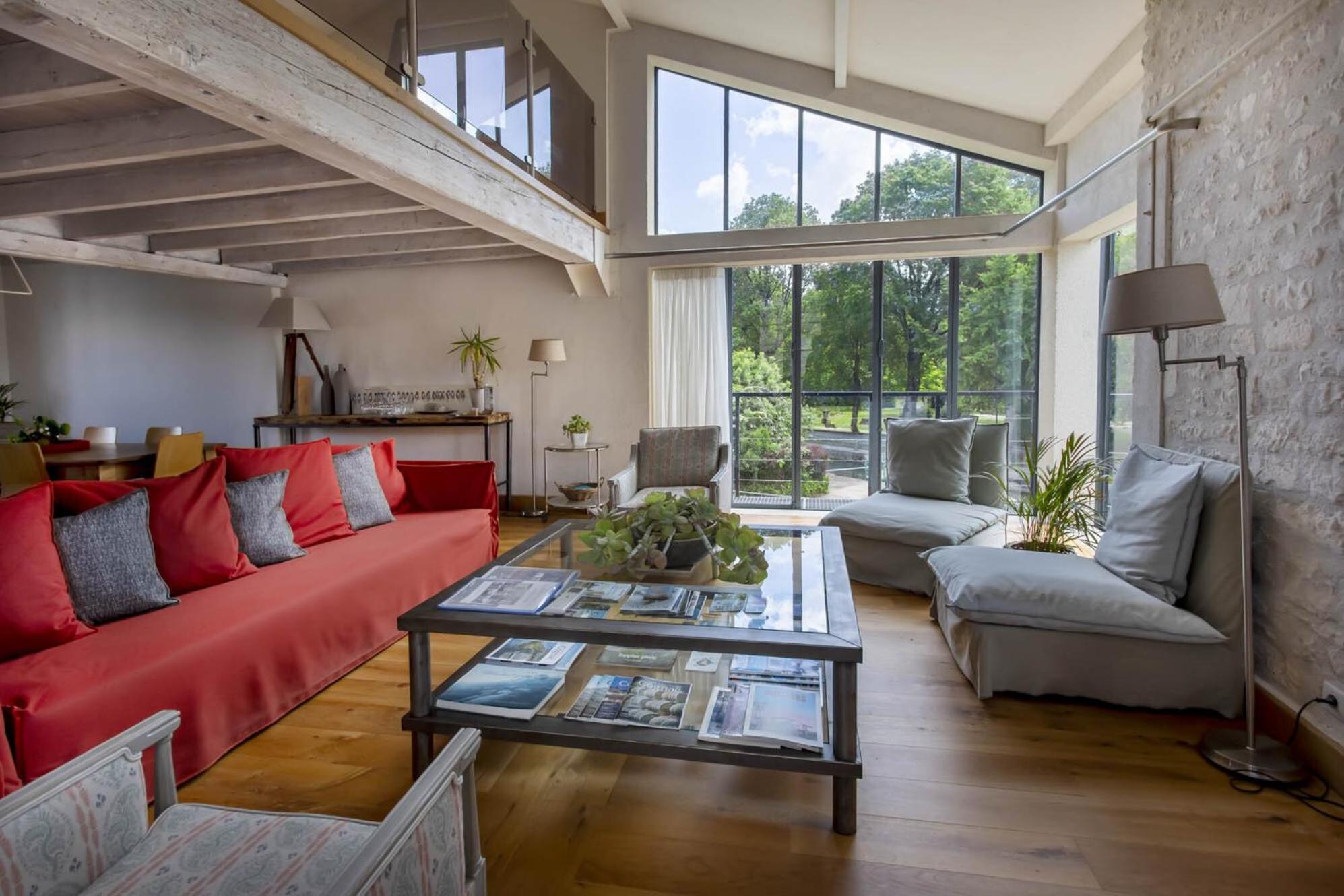 Quai 3 Loft Moderne Et Lumineux Les Pieds Dans L'Eau Apartment Jarnac Exterior foto